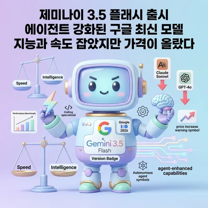 제미나이 3.5 플래시 출시 에이전트 강화된 구글 최신 모델 분석