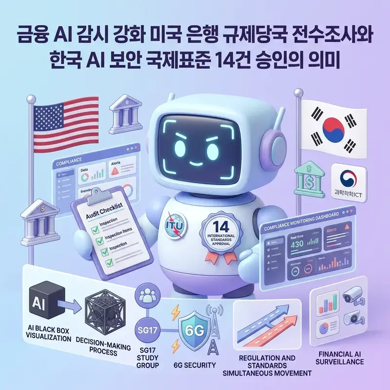 금융 AI 감시 강화 미국 은행 규제당국 전수조사와